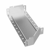 Переходник левый Стандарт HDZ 500х400х80 | PR16.1383 | Промрукав - артикул PR16.1383