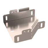 Переходник левый Стандарт INOX (AISI 409) 150х100х50 | PR16.5594 | Промрукав - артикул PR16.5594