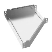 Переходник левый Стандарт INOX (AISI 304) 600х300х80 Промрукав - артикул PR16.4288