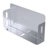 Заглушка лотка Стандарт INOX (AISI 316) 150х80 | PR16.2499 | Промрукав - артикул PR16.2499