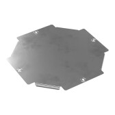 Крышка ответвителя Х-образного Стандарт INOX (AISI 304) 200 | PR16.3196 | Промрукав - артикул PR16.3196