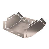 Угол вертикальный внутренний 45 градусов Стандарт INOX (AISI 409) 300х80 | PR16.3324 | Промрукав - артикул PR16.3324