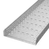 Лоток перфорированный Стандарт INOX (AISI 304) 500х100х3000 (1,0 мм) (3 м/уп) | PR16.2343 | Промрукав - артикул PR16.2343