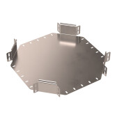 Ответвитель Х-образный Стандарт INOX (AISI 409) 300х80 | PR16.3242 | Промрукав - артикул PR16.3242
