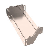 Переходник левый Стандарт INOX (AISI 409) 500х400х80 | PR16.5631 | Промрукав - артикул PR16.5631