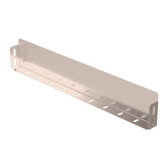 Заглушка лотка Стандарт INOX (AISI 409) 500х80 | PR16.2533 | Промрукав - артикул PR16.2533
