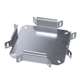 Ответвитель Х-образный Стандарт INOX (AISI 316) 100х50 | PR16.3202 | Промрукав - артикул PR16.3202