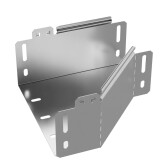 Переходник левый Стандарт INOX (AISI 304) 200х100х100 Промрукав - артикул PR16.4250