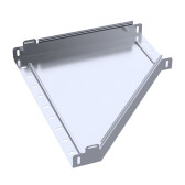 Переходник левый Стандарт INOX (AISI 316) 500х200х50 | PR16.5558 | Промрукав - артикул PR16.5558