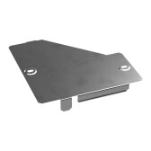 Крышка переходника правого Стандарт INOX (AISI 304) 200х100 | PR16.5772 | Промрукав - артикул PR16.5772