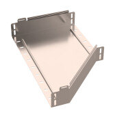 Переходник левый Стандарт INOX (AISI 409) 500х300х80 | PR16.5628 | Промрукав - артикул PR16.5628