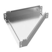Переходник левый Стандарт INOX (AISI 304) 500х150х80 Промрукав - артикул PR16.4276