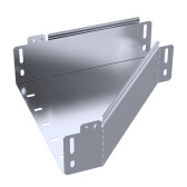 Переходник левый Стандарт INOX (AISI 316) 300х100х100 | PR16.5536 | Промрукав - артикул PR16.5536