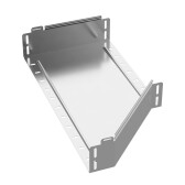 Переходник левый Стандарт INOX (AISI 304) 600х400х100 Промрукав - артикул PR16.4289