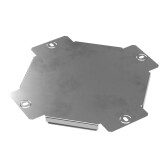 Крышка ответвителя Х-образного Стандарт INOX (AISI 304) 100 | PR16.3194 | Промрукав - артикул PR16.3194