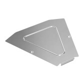 Крышка угла горизонтального 45 градусов Стандарт INOX (AISI 304) 400 | PR16.3430 | Промрукав - артикул PR16.3430