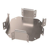 Ответвитель Х-образный Стандарт INOX (AISI 409) 150х100 | PR16.3237 | Промрукав - артикул PR16.3237