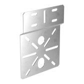 Пластина монтажная для ЭМК Стандарт INOX (AISI 304) 195х150 - артикул PR16.3811