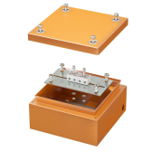 Коробка стальная FS с гладкими стенками и клеммниками  IP66 150х150х80мм 4р  450V 6A  4мм.кв. - DKC (ДКС), артикул FSB30404