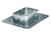 Фланец соединительный FR 200/80 нержавеющая сталь - артикул 37434INOX