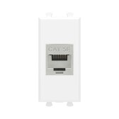 Avanti Компьютерная розетка RJ-45 без шторки      модульная кат.5е экранированная Белое облако 1    модуль - артикул 4400761