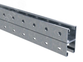 Двойной С-образный профиль 41х41, L600, толщ.2,5 мм, INOX 304 (IBPD4106C) - артикул IBPD4106C