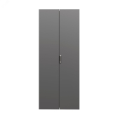 Дверь двойная сплошная IT-CQE 1600x800. RAL9005 - артикул RBITCPED1680