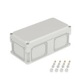 Корпус IP66/IP67, 400х200х160 мм, без МП, с фланцами, непрозрачная крышка H= 35 мм - DKC (ДКС), артикул 542310