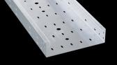 Перфорированный лоток 80х200x3000, 1,5 мм, AISI 304 (ISM820C) - артикул ISM820C