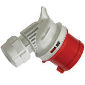Вилка кабельная угловая IP44 16A 3P+E 400В - DKC (ДКС), артикул DISA040164