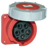 Розетка скрытой установки IP67 125A 2P+E 230V - DKC (ДКС), артикул DISF021253