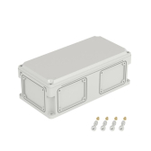 Корпус IP66/IP67, 400х200х146 мм, без МП, с фланцами, непрозрачная крышка H= 21 мм - DKC (ДКС), артикул 542210