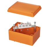 Коробка пластиковая FS с гладкими стенками и клеммниками IP56 150х110х70мм 4р 450V 32A 10мм.кв нержавеющий контакт - DKC (ДКС), артикул FSK20410