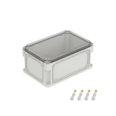 Корпус IP66/IP67, 300х200х146 мм, без МП, с фланцами, прозрачная крышка H= 21 мм - DKC (ДКС), артикул 532211