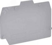 Изолятор торцевой HMT.6/PTGR серый для НММ.6 (ZHM321GR) - артикул ZHM321GR