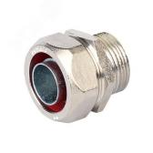 Муфта металлорукав-коробка DN 35 М40х15 наружная резьба - артикул 6014-4035