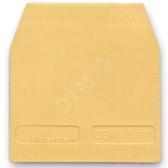 Изолятор торцевой HMT.2/PTGR серый для НММ.4 (ZHM501GR) - артикул ZHM501GR