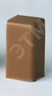 Заглушка для кабель-канала LM 25x17 коричневая - артикул 00578RB