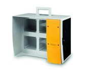 Корпус на 16 модулей и 4 поста с основанием 136х125мм MBOX2 - DKC (ДКС), артикул DIS6560024