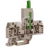 Держатель предохранителя HMF.4GR 4мм.кв бежевый - артикул ZHF110GR