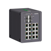 Промышленный управляемый коммутатор, 4х100Base-FX, 1000Base-X SFP слота, 16х10/100/1000Base-T(X) портов RJ45, консольный порт Mini USB, поддержка PROFINET, 24-48В DC (18-72В DC), с резервированием - артикул N2000-4GX16GEPN-P1