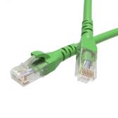 Патч-корд неэкранированный CAT5E U/UTP 4х2 LSZH зелёный 1м (RN5EUU4510GN) - артикул RN5EUU4510GN
