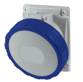 Розетка панельная с наклоном артикул DIS4181663 IP67 16А 2P+E 230В | DIS4181663S | DKC - артикул DIS4181663S