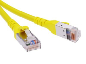 Патч-корд экранированный CAT6A SF/UTP 4х2 LSZH желтый 1.5м (RN6ASF4515YL) - DKC (ДКС), артикул RN6ASF4515YL