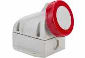 Розетка настенная артикул DIS5181657T IP67 16А 3P+E+N 400В | DIS5181657TS | DKC - артикул DIS5181657TS