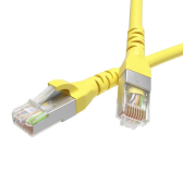 Патч-корд экранированный CAT6 F/UTP 4х2 LSZH желтый 3м (RN6FU4530YL) - DKC (ДКС), артикул RN6FU4530YL