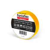 Изолента ПВХ Heavy Duty 19х0.18х20 желтая | 90819 | Fortisflex - артикул 90819