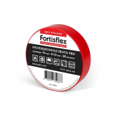 Изолента ПВХ 19х0.13x20 (красн) | 90814 | Fortisflex - артикул 90814