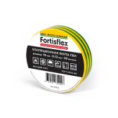 Изолента ПВХ 19х0.13x20 (ж/з) | 90824 | Fortisflex - артикул 90824