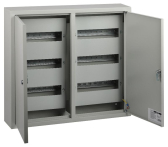Корпус металлический навесной ЩРН-72 2-х дверный (540х600х120) IP31 УХЛ3 серый - артикул Б0062915